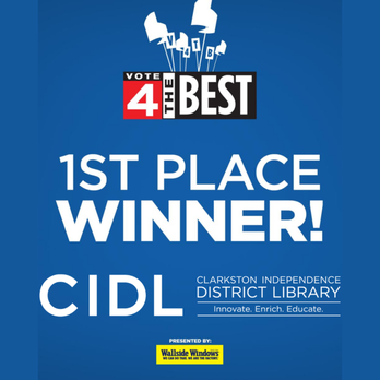 Clarkston Independence District Library - CIDL has been voted best library in Metro Detroit in 2019 and 2020! - Libraries Near Me - Clarkston, Michigan Clarkston Independence District Library - CIDL has been voted best library in Metro Detroit in 2019 and 2020! - Libraries Near Me - Clarkston, Michigan