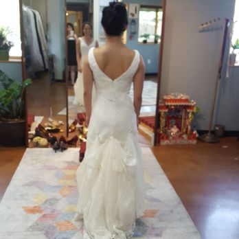 Mia's Creative Tailoring - Look at that uneven bustle! Ridiculous. - Sewing & Alterations Near Me - Denver, Colorado Mia's Creative Tailoring - Look at that uneven bustle! Ridiculous. - Sewing & Alterations Near Me - Denver, Colorado