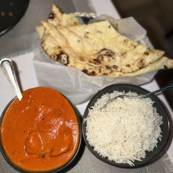 Kebabs & Kurries - Dhaba Butter Chicken (~$20) & Butter Naan (~$4) - Indian Near Me - Fairfield, New Jersey