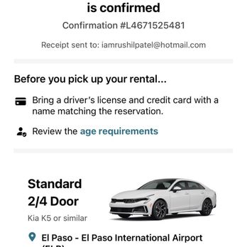 Hertz Rent A Car - Car Rental Near Me - El Paso, Texas