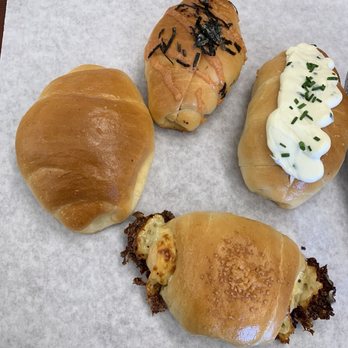 Milldang - One of each salt bread found at 10:40 Monday morning - Bakeries Near Me - Santa Clara, California Milldang - One of each salt bread found at 10:40 Monday morning - Bakeries Near Me - Santa Clara, California