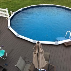 Valley Pool & Spa - North Hills - New pool liner and filter from pool mart.