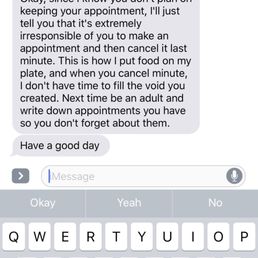 The rude text josh sent to me The rude text josh sent to me