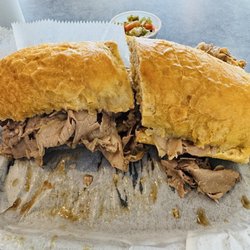 J Parrino's Queen City Deli - 9. Italian Beef Combo. Great!