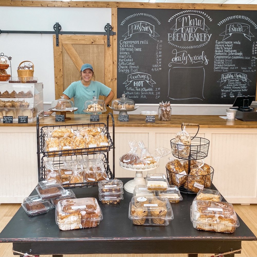 Daily Bread Bakery - a woman behind the counter - Bakeries Near Me - Abbeville, South Carolina