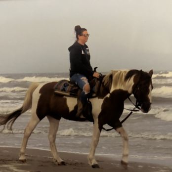 Horses On The Beach - A guide takes beautiful photos that you can buy after. - Horseback Riding Near Me - Corpus Christi, Texas