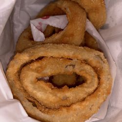 HiBoy Drive In - Onion rings soggy