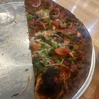 Iron John’s  Brewing Company  - One of the best pizza I have had in a while  Garden with pepperoni - Breweries Near Me - Tucson, Arizona