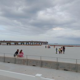 Pier and beach