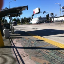 Van Nuys Orange Line Station - Eastbound platform