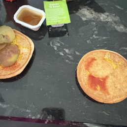 The bun without the burger patty The bun without the burger patty