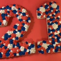 Chrissy’s Cookie Shop - Number Cake