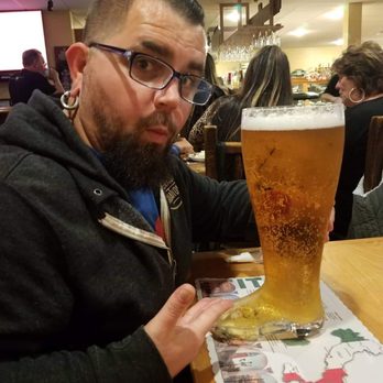 Centifonti's Restaurant - Husband with Das Boot - Desserts Near Me - La Mesa, California