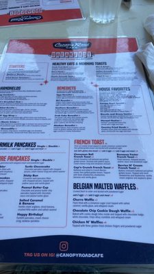 Menu photo 7 Canopy Road Cafe Lithia, FL