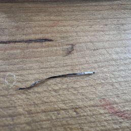Wire brush in our food