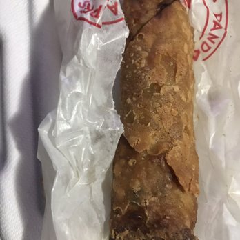 Panda Express - Burnt egg roll - Chinese Near Me - Wheaton, Maryland