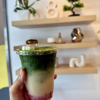 Capy Cafe - Strawberry matcha - Coffee & Tea Near Me - Folsom, California