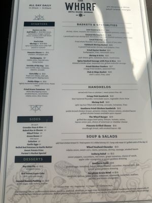 Menu photo 6 The Wharf Jekyll Island, GA Menu photo 6 The Wharf Jekyll Island, GA