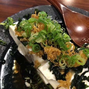 Wagaya - Cold tofu crunch w/ wakame and negi. Light Crunchy taste with delicious sauce and soft tofu, my new fave!!!! - Ramen Near Me - Honolulu, Hawaii Wagaya - Cold tofu crunch w/ wakame and negi. Light Crunchy taste with delicious sauce and soft tofu, my new fave!!!! - Ramen Near Me - Honolulu, Hawaii