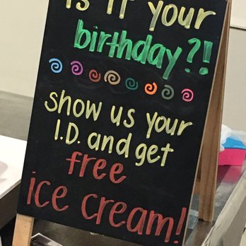 ICICLES - Fun fact! Free birthday ice cream. - Ice Cream & Frozen Yogurt Near Me - San Jose, California ICICLES - Fun fact! Free birthday ice cream. - Ice Cream & Frozen Yogurt Near Me - San Jose, California