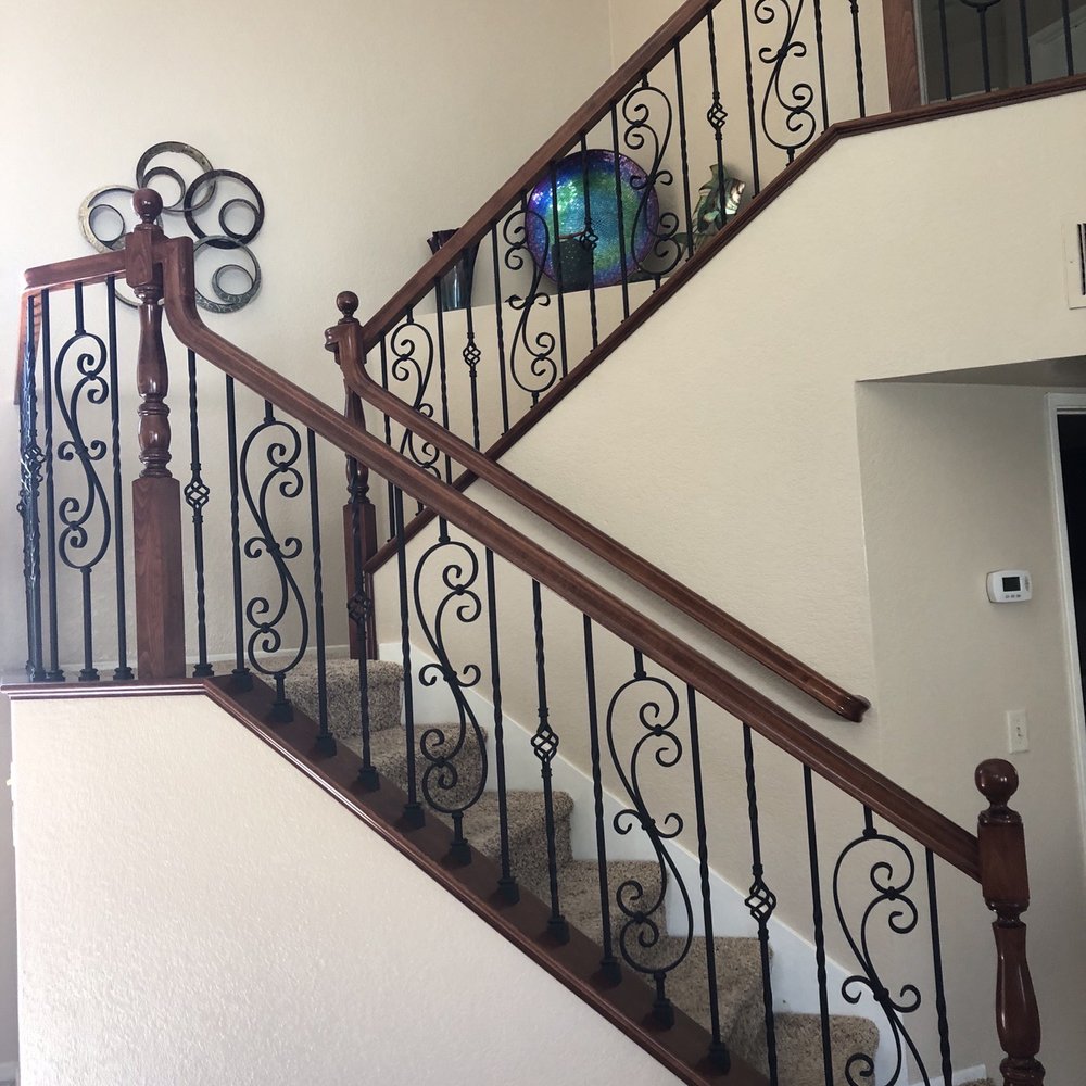 K Pinson Stairs - Finished product. - Decks & Railing Near Me K Pinson Stairs - Finished product. - Decks & Railing Near Me
