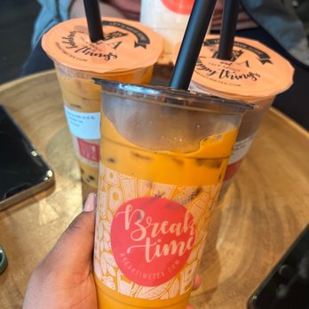 Breaktime Tea - Thai Thai Milk Tea - Bubble Tea Near Me - Campbell, California