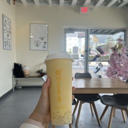 Mango coconut milk slush
