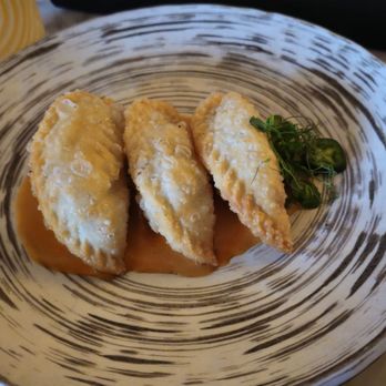 Bonao Restaurant - Spicy Chicken Guisado Pastelitos - Spanish Near Me - Brooklyn, New York