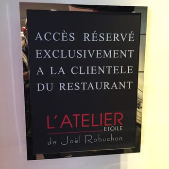 L'Atelier de Joël Robuchon - French Near Me - Paris, 75