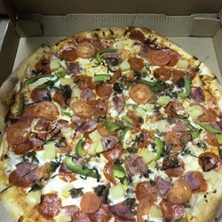 Pals Pizza - Best pie in Pflugerville. Crust is amazing and the cheese blend they use sets this pizza place apart!