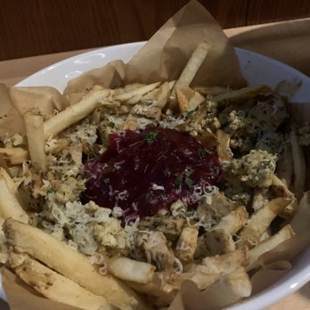 Boston Pizza - Christmas poutine - Caterers Near Me - Sherwood Park, Alberta