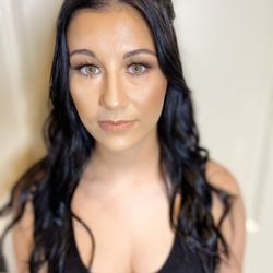 Eye Candy By Claudia - Look at this beauties eyes pop and natural glow for her engagement shoot look. To schedule an appt. today visit www.eyecandybyclaudia.com