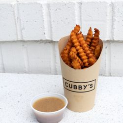 Cubby's - For a sweet and savory treat, add maple sauce