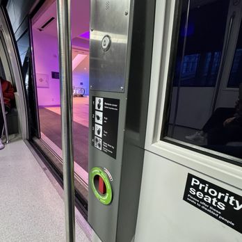 ARIA Express - Inside train - Trains Near Me - Las Vegas, Nevada