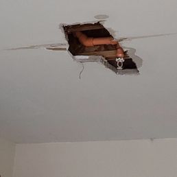 garage ceiling damage