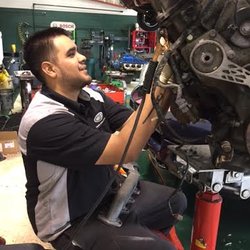 Christian Brothers Automotive Shawnee - Technician - Luis Mayoral Yes, we replace engines.