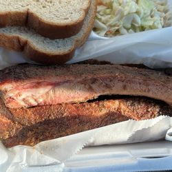 Masons Fine Southern Food - Ribs and coleslaw
