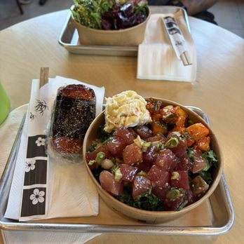 Ohana Superette - Ohana regular bowl with spam musubi - Hawaiian Near Me - Los Angeles, California