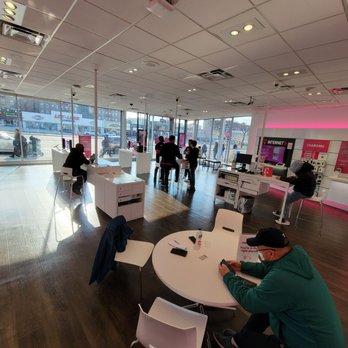T-Mobile - Inside the store from the back corner - Mobile Phones Near Me - Rego Park, New York T-Mobile - Inside the store from the back corner - Mobile Phones Near Me - Rego Park, New York