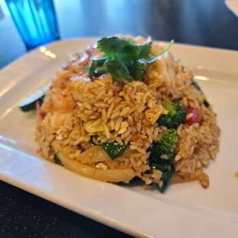 Arharn Thai - Shrimp fried rice, was decent, not great - Thai Near Me - Colorado Springs, Colorado