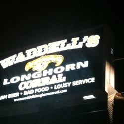 Waddells Longhorn Corral - My kinda place!