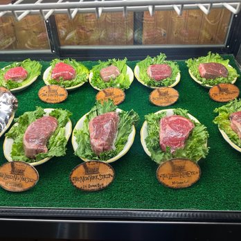 Cattleman's Steakhouse at Indian Cliffs Ranch - Display case continued - Steakhouses Near Me - Fabens, Texas
