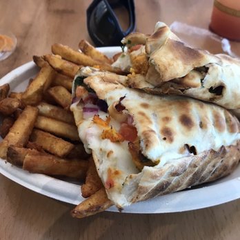 Tikka Shack Indian Grub - Chicken Tikka Wrap with fries. - Indian Near Me - Phoenix, Arizona Tikka Shack Indian Grub - Chicken Tikka Wrap with fries. - Indian Near Me - Phoenix, Arizona