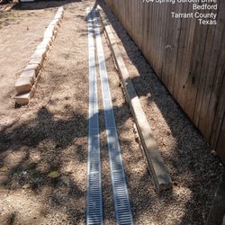 Cutters Lawn and Landscape - Custom channel drain installation available. Call today for your free estimate...
