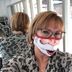 Beautiful You Salon - My updated short bob (grown out in one year from a short spiked pixie) with Chantele's guidance, skill, and talent.