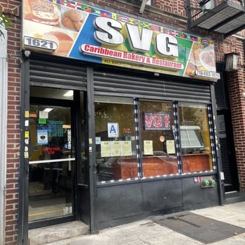 SVG Carribean Bakery - Front of store - Caribbean Near Me - Brooklyn, New York