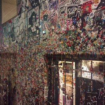 The Gum Wall - Local Flavor Near Me - Seattle, Washington The Gum Wall - Local Flavor Near Me - Seattle, Washington