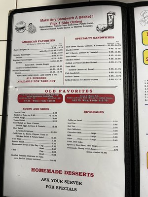 Menu photo 4 Hampton's Daytona Beach, FL