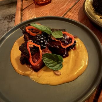 Campfire - Pork belly - New American Near Me - Carlsbad, California
