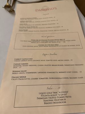 Menu photo 3 Daniello's Roseville, CA
